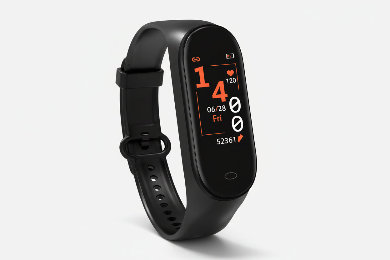 Smart Bracelet Fitness Tracker  Waterproof Heart Rate Blood Pressure Fitness Bracelet Smart Watch