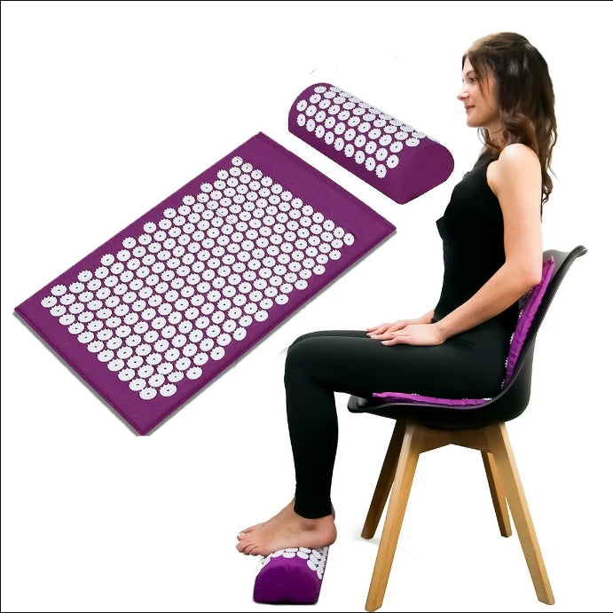 Fitness Yoga Acupuncture Mat Acupuncture Pillow Storage Bag