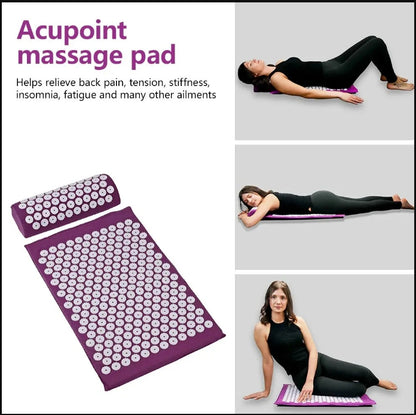 Fitness Yoga Acupuncture Mat Acupuncture Pillow Storage Bag
