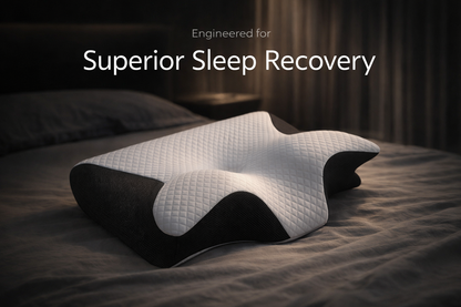 Memory Foam Cervical Pillow, 2 In 1 Ergonomic Contour for neck, Contoured Support Pillows, Neck Pillow