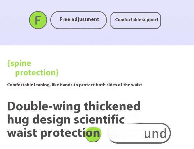 Lumbar Support Pillow Seat Back Waist Pillow Lumbar Support