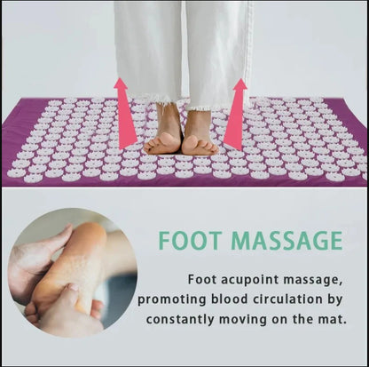 Fitness Yoga Acupuncture Mat Acupuncture Pillow Storage Bag